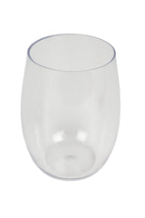 TRITAN 4 PACK STEMLESS WINE GLASSES 444ML
