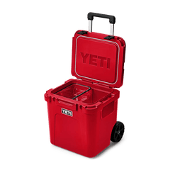 YETI Roadie 48 Wheeled Hard Cooler Rescue Red