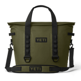 YETI Hopper M30 Tote Soft Cooler 2.0 Olive/Black
