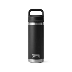YETI Rambler 18oz Bottle Black w/ Chug Cap