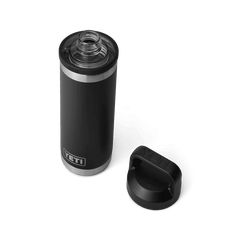 YETI Rambler 18oz Bottle Black w/ Chug Cap