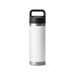 YETI Rambler 18oz Bottle White w/ Chug Cap