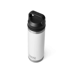 YETI Rambler 18oz Bottle White w/ Chug Cap