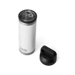 YETI Rambler 18oz Bottle White w/ Chug Cap