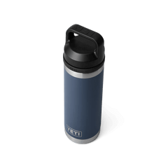 YETI Rambler 18oz Bottle Navy w/ Chug Cap