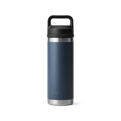 YETI Rambler 18oz Bottle Navy w/ Chug Cap