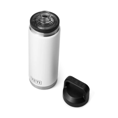 YETI Rambler 26oz Bottle White w/ Chug Cap