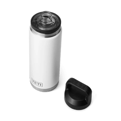 YETI Rambler 26oz Bottle White w/ Chug Cap