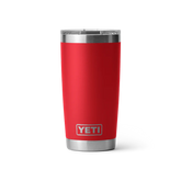 YETI Rambler 20oz Tumbler w/MS Lid Rescue Red