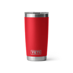 YETI Rambler 20oz Tumbler w/MS Lid Rescue Red