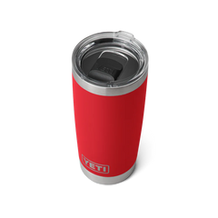 YETI Rambler 20oz Tumbler w/MS Lid Rescue Red