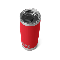 YETI Rambler 20oz Tumbler w/MS Lid Rescue Red