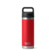 YETI Rambler 18oz Bottle Rescue Red w/ Chug Cap