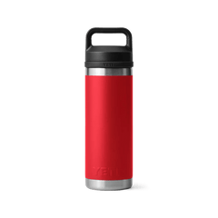YETI Rambler 18oz Bottle Rescue Red w/ Chug Cap