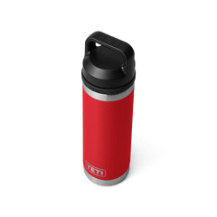 YETI Rambler 18oz Bottle Rescue Red w/ Chug Cap