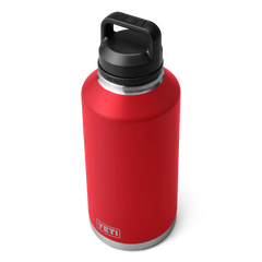 YETI Rambler 64oz Bottle Chug Rescue Red