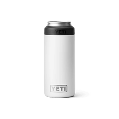 YETI Rambler Colster Slim White