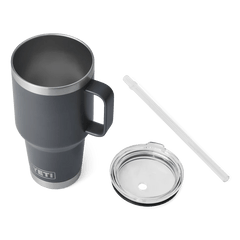 YETI Rambler 35 oz Straw Mug Black V2