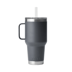 YETI Rambler 35 oz Straw Mug Black V2
