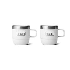 YETI Rambler 6 oz Espresso Mug 2Pk White