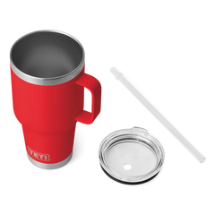YETI Rambler 35 oz Straw Mug Rescue Red