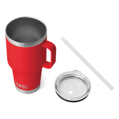 YETI Rambler 35 oz Straw Mug Rescue Red