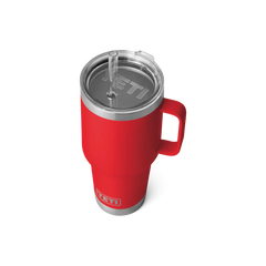YETI Rambler 35 oz Straw Mug Rescue Red