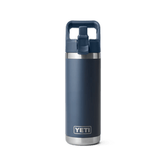 YETI Rambler 18oz Straw Bottle Navy