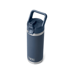 YETI Rambler 18oz Straw Bottle Navy