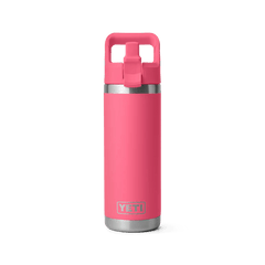 YETI Rambler 18oz Straw Bottle Tropical Pink
