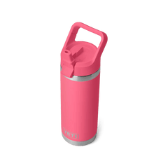 YETI Rambler 18oz Straw Bottle Tropical Pink