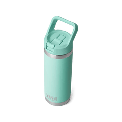 YETI Rambler 18oz Straw Bottle Seafoam