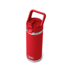 YETI Rambler 18oz Straw Bottle Rescue Red