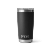 YETI Rambler 20oz Tumbler w/MS Lid Black V2