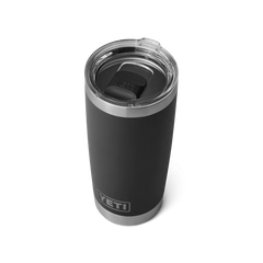 YETI Rambler 20oz Tumbler w/MS Lid Black V2