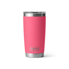 YETI Rambler 20oz Tumbler w/MS Lid Tropical Pink