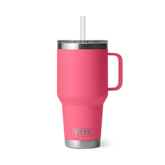 YETI Rambler 35 oz Straw Mug Tropical Pink