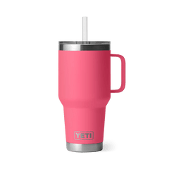 YETI Rambler 35 oz Straw Mug Tropical Pink