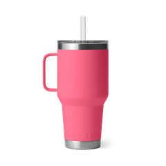 YETI Rambler 35 oz Straw Mug Tropical Pink