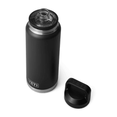 YETI Rambler 36oz Bottle Black w/ Chug Cap V2