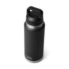 YETI Rambler 36oz Bottle Black w/ Chug Cap V2