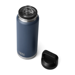 YETI Rambler 36oz Bottle Navy w/ Chug Cap V2
