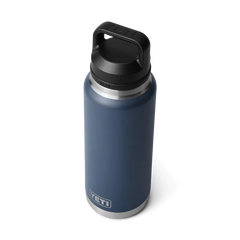 YETI Rambler 36oz Bottle Navy w/ Chug Cap V2