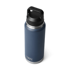 YETI Rambler 36oz Bottle Navy w/ Chug Cap V2