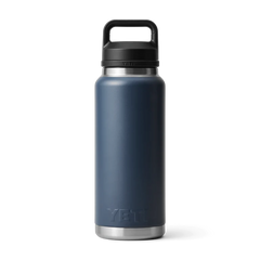 YETI Rambler 36oz Bottle Navy w/ Chug Cap V2