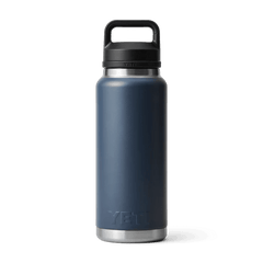 YETI Rambler 36oz Bottle Navy w/ Chug Cap V2