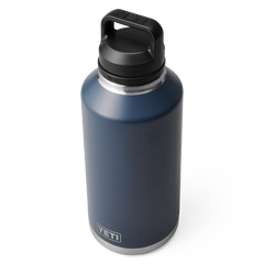 YETI Rambler 64oz Bottle Navy w/ Chug V2