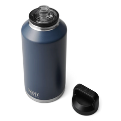 YETI Rambler 64oz Bottle Navy w/ Chug V2