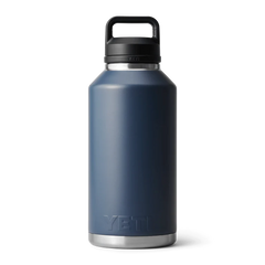 YETI Rambler 64oz Bottle Navy w/ Chug V2