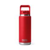 YETI Rambler 26 oz C Straw Bottle Rescue Red